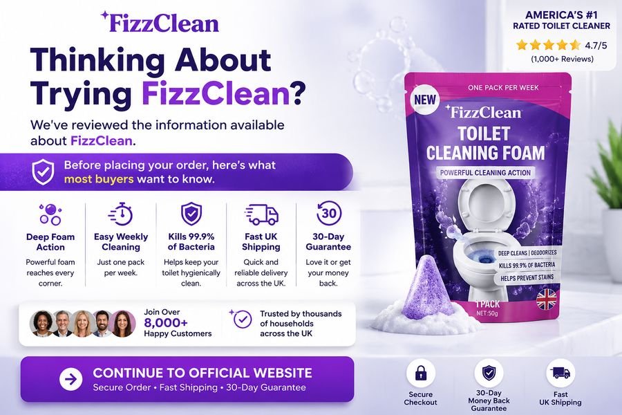 FizzClean Toilet Cleaning Foam